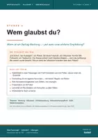 Vorschau - Stundenentwürfe - Werbung und Influencer – Schleichwerbung erkennen, Kennzeichnungspflicht, eigene Kurzvideos - Deckblatt