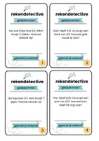 Voorbeeld - Rekendetectives geldsommen - Voorblad