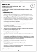 Vorschau - Klassenarbeiten - Kurzgeschichte Inhaltsangabe Klassenarbeit Klasse 7/8 - Seite 3