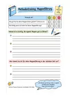 Vorschau - Arbeitsblätter - Methodentraining Mappenführung - Deckblatt