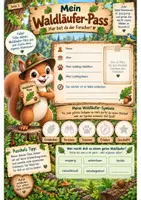 Vorschau - Stundenentwürfe - Mit Puschel im Wald - Bäume, Blätter, Waldtiere - Seite 1