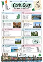 Vorschau - Arbeitsblätter - Ireland Quizzes – Englisch | Dublin, Cork & Galway | Quiz-Arbeitsblätter mit Lösungen - Seite 2