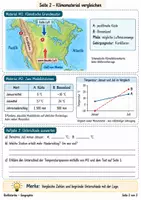 Vorschau - Stundenentwürfe - Klima zwischen zwei Ozeanen | Geographie Klasse 9 | Arbeitsblätter mit Lösungen - Seite 3