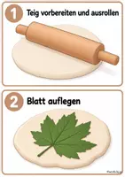Vorschau - Mal- und Bastelvorlagen - Anhänger aus Salzteig - Seite 2