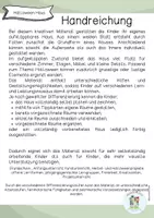 Vorschau - Arbeitsblätter - Kunst Halloween Haus Grundschule / Sekundarstufe - Seite 1