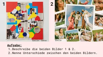 Vorschau - Unterrichtsreihen - Collage Kopf-Kino im Profil I Kunst Kl. 5 - Seite 1
