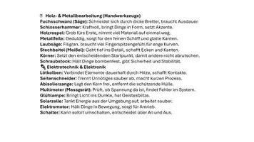 Vorschau - Spiele - NwT/Technik/Werken Kennlernspiel: Werkzeugkasten Interview - Seite 1