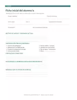 Vista previa - Hojas de trabajo - Pack evaluación inicial PT completo - página 2