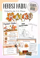 Vorschau - Unterrichtsreihen - Haiku - Ein Herbstgedicht schreiben - Deckblatt