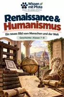Vorschau - Arbeitsblätter - Renaissance & Humanismus – Neues Menschenbild & neue Ideen | Geschichte Klasse 7–8 - Deckblatt