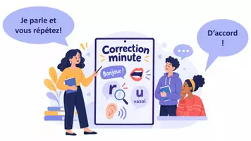 Vorschau - Fördermaterial/Inklusion - Correction Minute – Aussprachetraining als Ritual - Deckblatt
