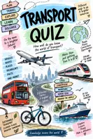 Vorschau - Arbeitsblätter - Transport Quiz – Englisch | Means of Transport & Travel - Deckblatt