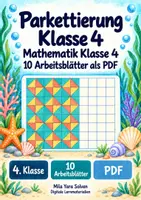 Vorschau - Arbeitsblätter - Parkettierung Klasse 4 | Mathematik Klasse 4 | 10 Arbeitsblätter als PDF - Deckblatt