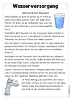 Vorschau - Arbeitsblätter - Leben in der Stadt - (Ab-) Wasserversorgung - Seite 1