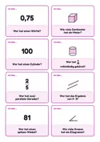 Vorschau - Spiele - Ich habe … Wer hat …? – Grundwissen Mathematik Klasse 6 - Seite 2