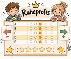 Vorschau - Präsentationen/Tafelbilder - Verstärkerplan - Ruheprofis - Deckblatt