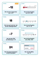 Vorschau - Spiele - Ich habe … Wer hat …? Rechnen mit rationalen Zahlen - Deckblatt
