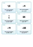 Vorschau - Spiele - Ich habe … Wer hat …? Rechnen mit rationalen Zahlen - Seite 2