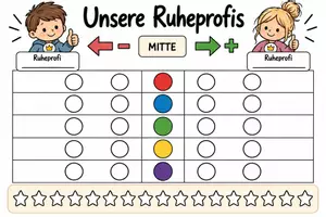 Vorschau - Präsentationen/Tafelbilder - Verstärkerplan - Ruheprofis - Seite 1