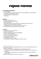Voorbeeld - rupsen vouwen - Pagina 1