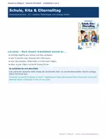 Vorschau - Unterrichtsreihen - Schule, Kita & Elternalltag |cDeutsch–Ukrainisch A1 - Seite 1