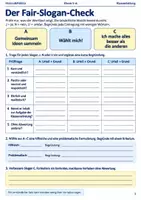 Vorschau - Arbeitsblätter - Wahlslogans und Plakate Arbeitsheft Klasse 5 bis 6 Schulstart Klassensprecherwahl sachlich gestalten - Seite 2