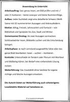 Vorschau - Arbeitsblätter - Bilddetektiv - lesen auf Satzebene - einfachere Version - Seite 2