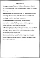 Vorschau - Arbeitsblätter - Bilddetektiv - lesen auf Satzebene - einfachere Version - Seite 3