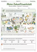 Vorschau - Arbeitsblätter - Zukunftswerkstatt Arbeitsheft Klasse 5–6 - Deckblatt