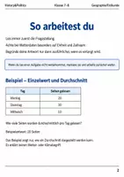 Vorschau - Arbeitsblätter - Wetter und Klima Klasse 7–8 Basisscreening - Seite 1