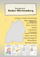 Vorschau - Arbeitsblätter - Bundesland Baden-Württemberg - Deckblatt