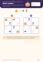 Vorschau - Arbeitsblätter - Halloween Rätsel und Spiele – Grundschule - Seite 3