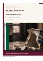 Vorschau - Arbeitsblätter - Kleist: Michael Kohlhaas – Recht, Staat & Selbsthilfe | Literatur um 1800 Klausur + EWH - Seite 1