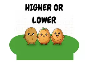 Vista previa - Juegos / Gamificación - Higher or lower game - Portada