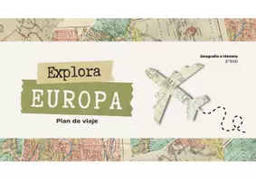 Vista previa - Unidades / Secuencias / Situaciones de Aprendizaje - PROYECTO ABP: Explora Europa | Geografía 3º ESO - página 1