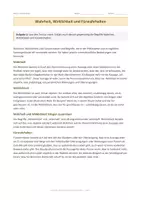 Vorschau - Arbeitsblätter - Wahrheit, Wirklichkeit, Fürwahrhalten - Seite 1