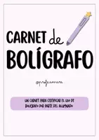 Vista previa - Otros - CARNET DE BOLÍGRAFO - Portada