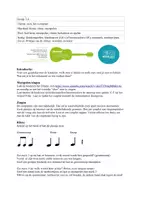 Voorbeeld - Muziekles voor groep 3/4 over de ober in het restaurant - Voorblad