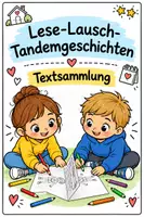 Vorschau - Arbeitsblätter - Lese-Lausch-Tandemgeschichten DAZ/2.Klasse - Deckblatt