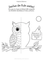Vorschau - Mal- und Bastelvorlagen - Zeichne den Herbst weiter! 🍂 - FREEBIE - Seite 3