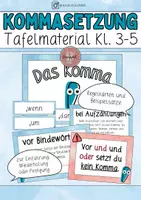 Vorschau - Arbeitsblätter - Kommasetzung Materialpaket (Klasse 3/4/5), Kommaregeln - Seite 1