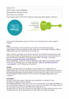 Voorbeeld - Buitenkant en muziekles voor groep 6,7,8 over pesten - Voorblad