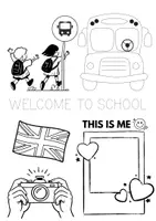 anteprima - Programmi scolastici / Materiali per docenti - English activity book first classes primary School - Pagina 1