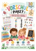 Vorschau - Arbeitsblätter - Vorschulpaket - 30 Übungen - Deckblatt