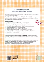 Vorschau - Stundenentwürfe - Bunt sind schon die Wälder - Klassenmusizieren mit Orff - Seite 1