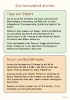Vorschau - Spiele - Spielplatzspiele – 26 Spielkarten für Vorschule & Klasse 1: Bewegungsspiele draußen, Schulhof, Orientierung, Wahrnehmung, Motorik, Kita & Grundschule – illustrierte Spielanleitungen als PDF - Seite 1