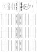 Vorschau - Mal- und Bastelvorlagen - Lesepass: Leseroutine fördern - Klasse 1 - 4 - Seite 3