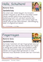 Vorschau - Spiele - Bewegungspausen – 26 Spielkarten für Vorschule & Klasse 1: Bewegungsspiele, aktive Pausen, Unterricht, Motorik, Aufmerksamkeit, Kita & Grundschule – illustrierte Spielanleitungen als PDF - Seite 2
