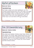 Vorschau - Spiele - Bewegungspausen – 26 Spielkarten für Vorschule & Klasse 1: Bewegungsspiele, aktive Pausen, Unterricht, Motorik, Aufmerksamkeit, Kita & Grundschule – illustrierte Spielanleitungen als PDF - Seite 3