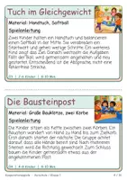 Vorschau - Spiele - Kooperationsspiele – 26 Spielkarten für Vorschule & Klasse 1: Teamspiele, Zusammenarbeit, Klassengemeinschaft, soziales Lernen, Kita & Grundschule – illustrierte Spielanleitungen als PDF - Seite 3